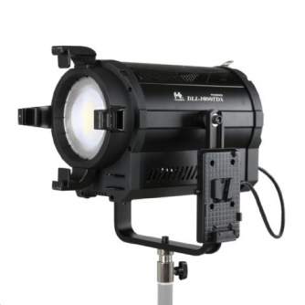 LED прожекторы Fresnel - Falcon Eyes Bi-Color LED Spot Lamp Dimmable DLL-1600TDX on 230V or Battery - быстрый заказ от производи