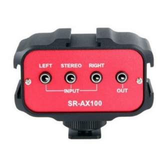 Аудио Микшер - Saramonic SR-AX100 2ch passive audio adapter - быстрый заказ от производителя