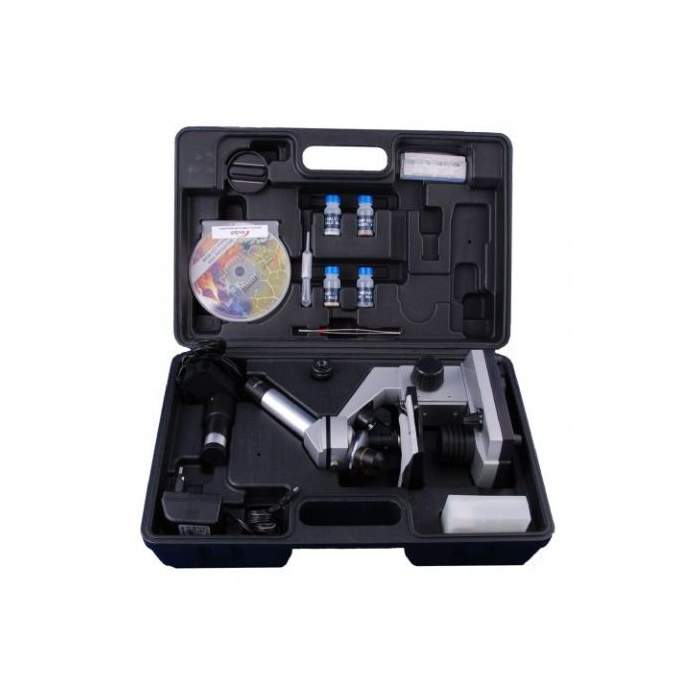 Microscopes - Byomic Beginners Microscope set 40x - 1024x in Suitcase - quick order from manufacturer