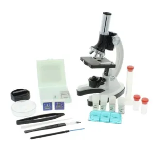 Mikroskopi - Byomic Beginners Microscope Set 100, 400 and 900x in Case - ātri pasūtīt no ražotāja