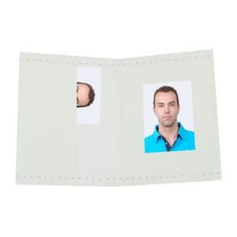 Photo Frames - Benel Photo Benel Passport Photo Wallets White 500 Pcs. - quick order from manufacturer