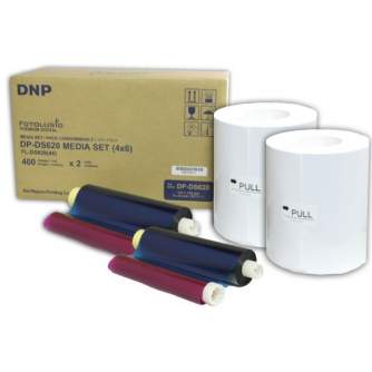 Фотобумага для принтеров - DNP Paper DM46620 2 Rolls ą 400 prints. 10x15 for DS620 - быстрый заказ от производителя