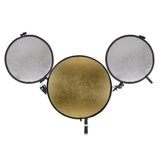 Saliekamie atstarotāji - Falcon Eyes Tri Atstarotājs Bracket with Atstarotājss and Tripod - ātri pasūtīt no ražotāja