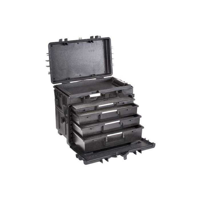 Cases - Explorer Cases 5140 Trolley Black with Foam Drawers - quick order from manufacturer