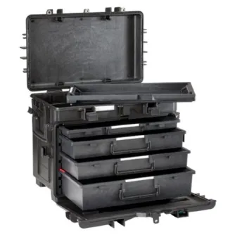 Cases - Explorer Cases 5140 Trolley Black with Empty Drawers - quick order from manufacturer