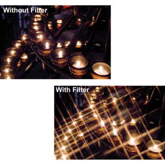 Zvaigžņu filtri - B+W Cross Screen Filter 4x 60mm - ātri pasūtīt no ražotāja