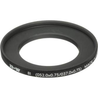 Adapters for filters - B+W Filter 8I Stepdown ring 52 / 37 - quick order from manufacturer