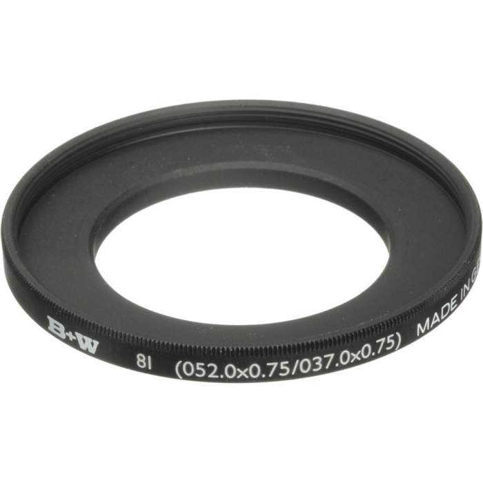 Adapters for filters - B+W Filter 8I Stepdown ring 52 / 37 - quick order from manufacturer
