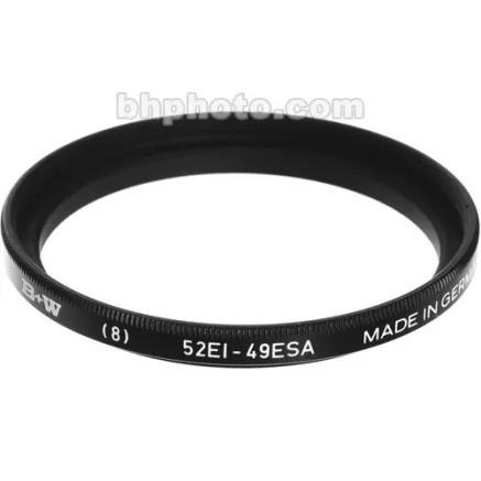 B+W 8 Stepdown ring 52mm / 49mm