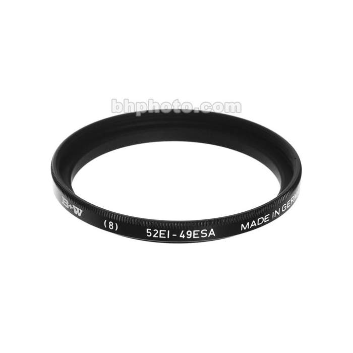 Adapters for filters - B+W Filter 8 Stepdown ring 52 / 49 - quick order from manufacturer