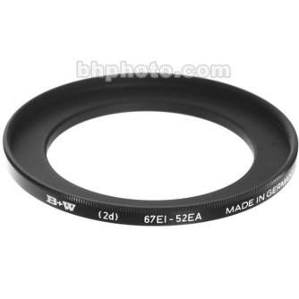 Adapters for filters - B+W Filter 2D Stepdown ring 67 / 52 - quick order from manufacturer