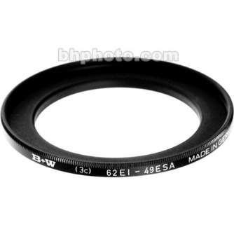 Adapters for filters - B+W Filter 3C Stepdown ring 62 / 49 - quick order from manufacturer