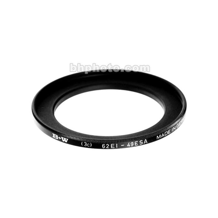 Adapters for filters - B+W Filter 3C Stepdown ring 62 / 49 - quick order from manufacturer