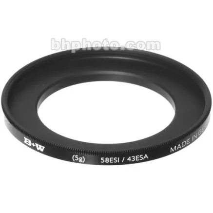 B+W RZN 5G Step-Up Ring 43-58mm