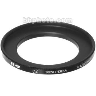 Adapters for filters - B+W Filter 5G Stepdown ring 58 / 43 - quick order from manufacturer