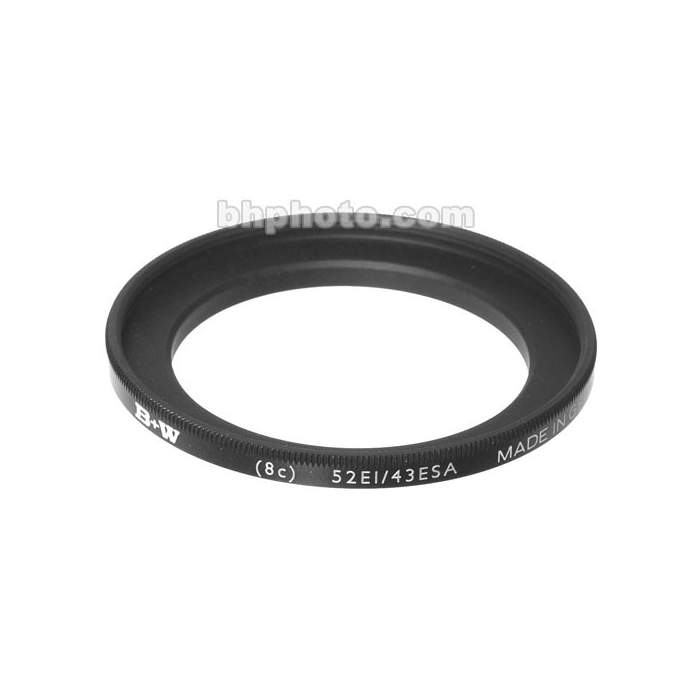 Adapters for filters - B+W Filter 8C Stepdown ring 52 / 43 - quick order from manufacturer
