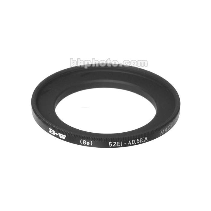 Adapters for filters - B+W Filter 8E Stepdown ring 52 / 40,5 - quick order from manufacturer