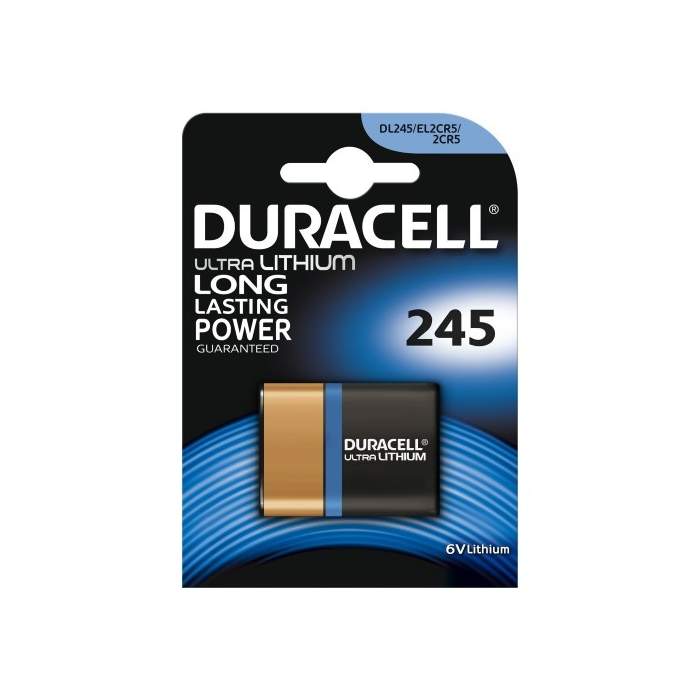 Baterijas, akumulatori un lādētāji - Duracel Ultra Photo 245 2CRS/DL245 - ātri pasūtīt no ražotāja