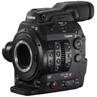 Видеокамеры - Canon Cinema EOS C300 Mark II EF S35 4K Cinema Camera Body - быстрый заказ от производителя