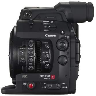 Cine Studio Cameras - Canon Cinema EOS C300 Mark II EF S35 4K Cinema Camera Body - quick order from manufacturer