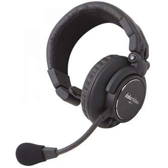 Headphones - DATAVIDEO HP 1E ONE EAR HEADPHONE WITH MIC HP-1E - quick order from manufacturer