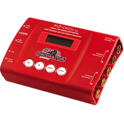 Decimator Design MD-CROSS V2 HDMI/SDI Cross Converter Converter / Decoder / Encoder