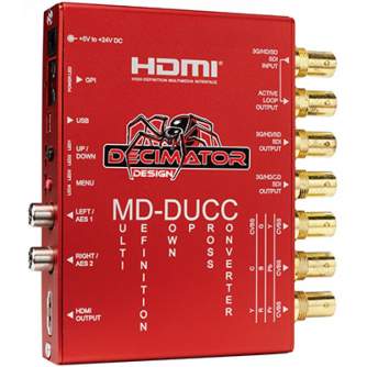 Signāla kodētāji, pārveidotāji - Decimator Design MD-DUCC SDI to SDI/HDMI/Analogue Converter Converter / Decoder / Encoder - ātri pasūtīt no ražotāja
