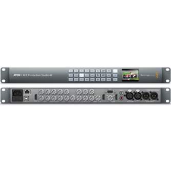 Video mikseri - Blackmagic Design ATEM 1 M/E Production Studio 4K (BM-SWATEM1ME4K) Video mixer - ātri pasūtīt no ražotāja