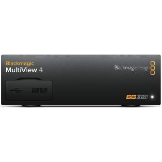 Video mikseri - Blackmagic Design MultiView 4 (BM-HDL-MULTIP6G-04) Video mixer - ātri pasūtīt no ražotāja