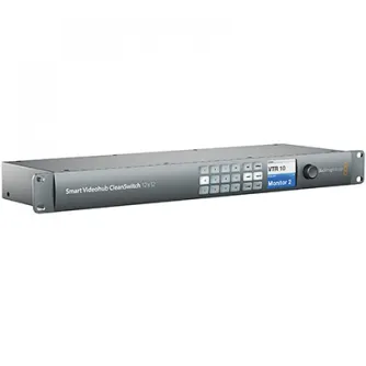 Video mikseri - Blackmagic Design Smart Videohub CleanSwitch 12x12 (BM-VHUBSMTCS6G1212) Video mixer - ātri pasūtīt no ražotāja