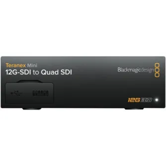 Signāla kodētāji, pārveidotāji - Blackmagic Design Teranex Mini 12G-SDI - Quad SDI (BM-CONVNTRM-DB-SDIQD) Converter / Decoder / Encoder - ātri pasūtīt no ražotāja