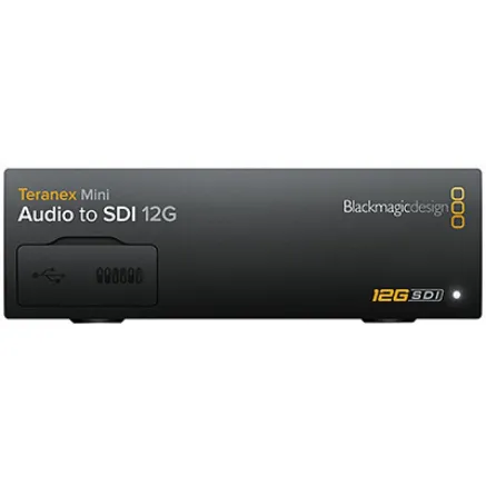 Blackmagic Design Teranex Mini Audio - SDI 12G (BM-CONVNTRM-CB-AUSDI) Converter / Decoder / Encoder