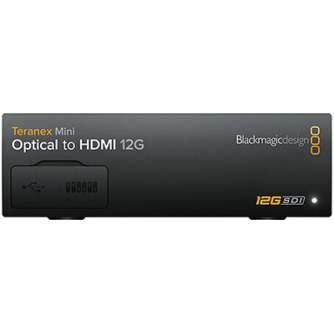 Signāla kodētāji, pārveidotāji - Blackmagic Design Teranex Mini HDMI - Optical 12G (BM-CONVNTRM-MB-HOPT) Converter / Decoder / Encoder - ātri pasūtīt no ražotāja