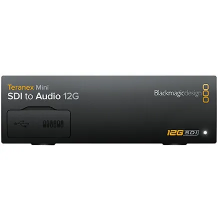 Blackmagic Design Teranex Mini SDI - Audio 12G (BM-CONVNTRM-CA-SDIAU) Converter / Decoder / Encoder