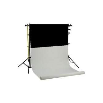 Background Set with Holder - Falcon Eyes Background System SPK-1Z with 1 Roll Black 1.35x11 m - quick order from manufacturer