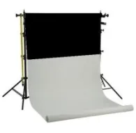 Комплект фона с держателями - Falcon Eyes Background System SPK-1Z with 1 Roll Black 1.35x11 m - быстрый заказ от производителяКомплект фона с держателями - Falcon Eyes Background System SPK-1Z with 1 Roll Black 1.35x11 m - быстрый заказ от производителя