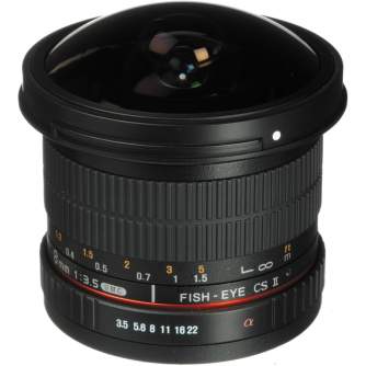 Lenses - Samyang 8 mm f / 3.5 Fisheye AE CSII for Nikon F lens - quick order from manufacturer