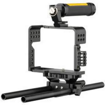 Ietvars kameram CAGE - Ikan Cage Kit for Sony a7S (ELE-A7S-C) - ātri pasūtīt no ražotāja
