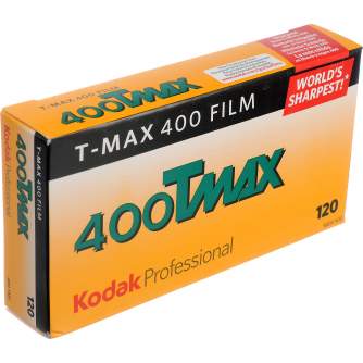 Фото плёнки - KODAK T-MAX 400ISO 120 BW melnbalta foto filmiņa - купить сегодня в магазине и с доставкой