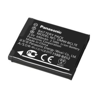 Camera Batteries - PANASONIC BATTERY DMW-BLC7E - quick order from manufacturer