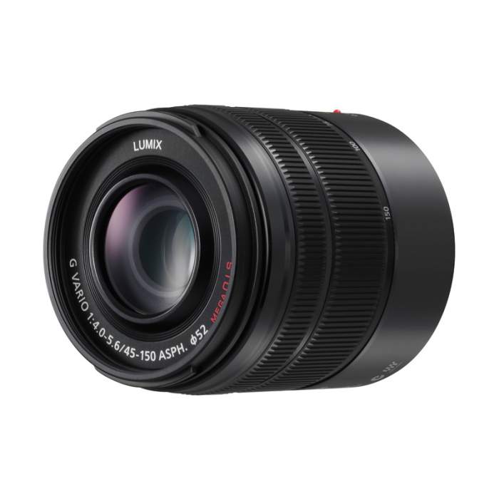 Lenses - Panasonic Lumix G Vario 45-150mm f/4.0-5.6 ASPH. Mega I.S. lens, silver - quick order from manufacturer