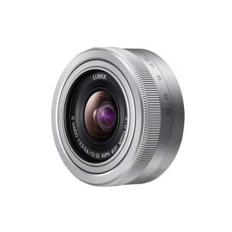 Lenses - Panasonic LUMIX G VARIO 12-32mm / F3.5-F5.6 ASPH. / MEGA I.S. (H-FS12032-S) Silver - quick order from manufacturer