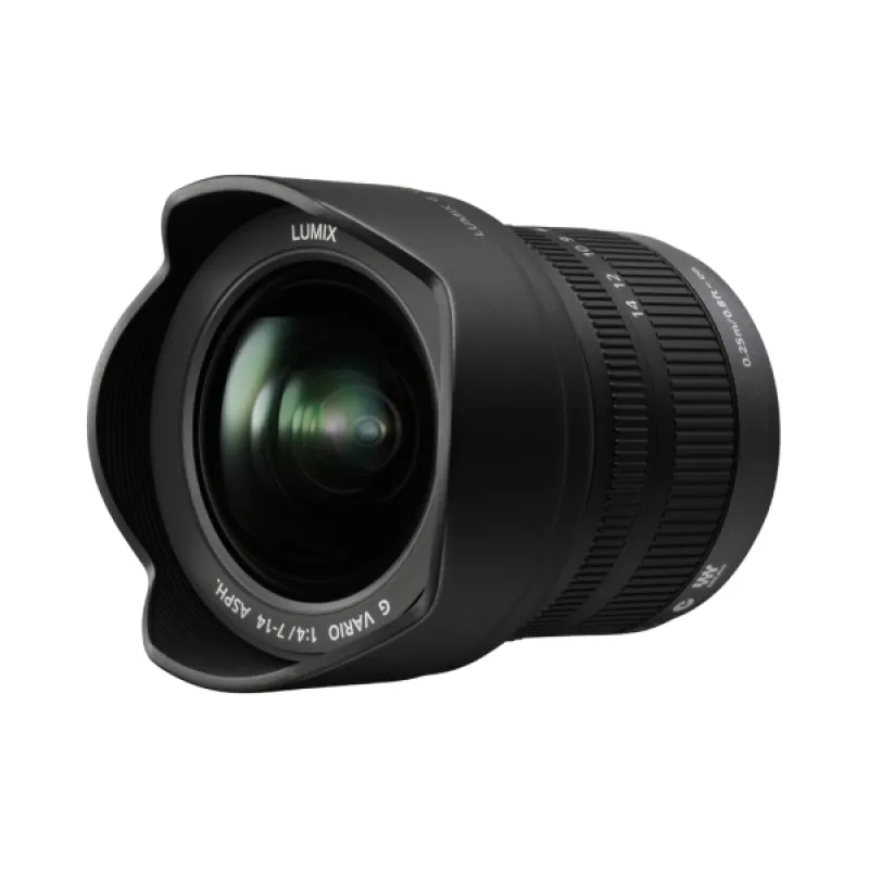 Panasonic Lumix G Vario 7-14mm F/4 Asph. (h-f007014) Black H-F007014E