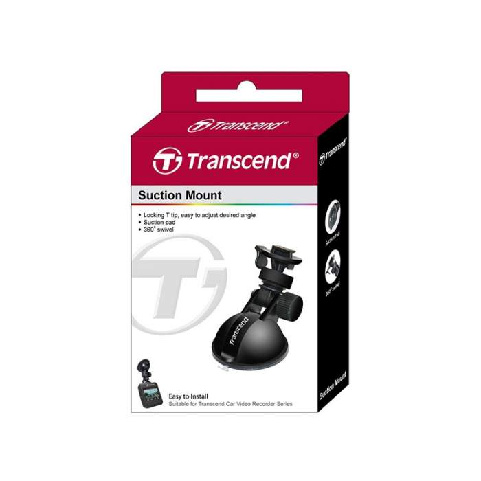 Accessories for Action Cameras - TRANSCEND SUCTION MOUNT FOR DRIVEPRO - quick order from manufacturer