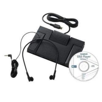 Accessories for microphones - OLYMPUS DICTATION & TRANSCRIPTION KIT SILVER PRO - quick order from manufacturer