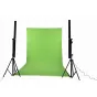 Fonu komplekti ar turētāju - LEDGO 2022L L-FRAME GREEN SCREEN KIT - ātri pasūtīt no ražotāja