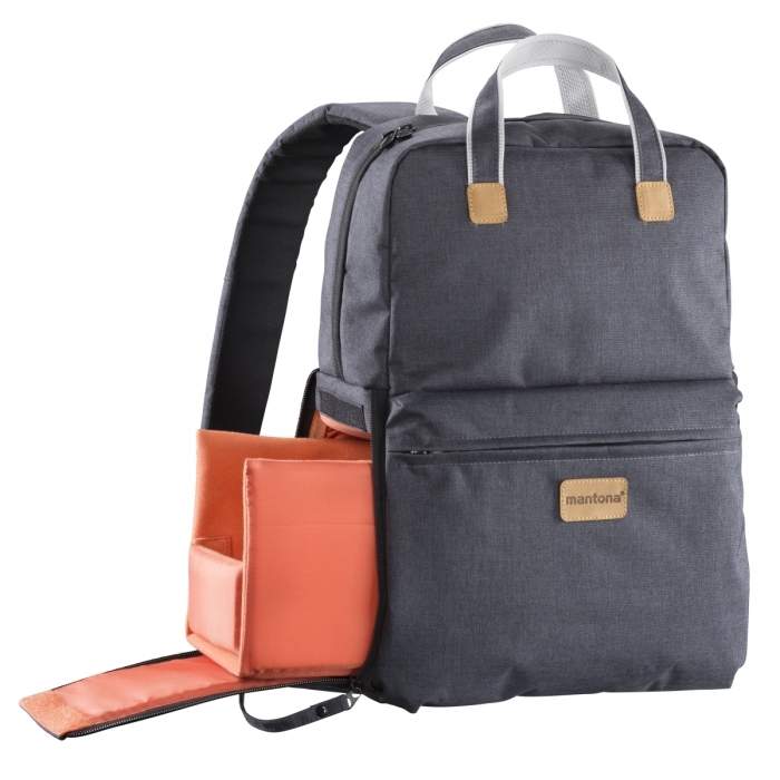 Рюкзаки - mantona urban companion photo backpack & bag 2 in 1 - купить сегодня в магазине и с доставкой