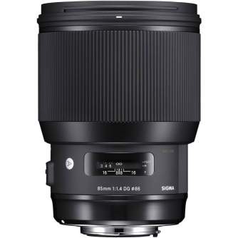 Objektīvi - Sigma 85mm f/1.4 DG HSM Art lens for Canon 321954 - быстрый заказ от производителя