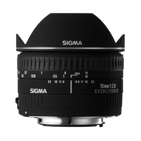 Objektīvi - Sigma EX 15mm F2.8 DG Diagonal-Fisheye Sony - ātri pasūtīt no ražotāja