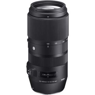 Objektīvi - Sigma 100-400mm f/5-6.3 DG OS HSM Contemporary lens for Canon - быстрый заказ от производителя
